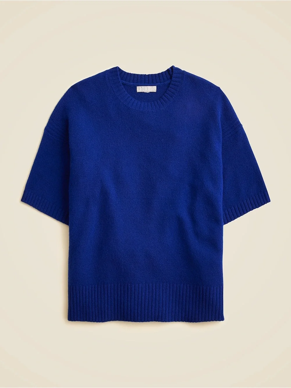 J CREW Oversized Sweater-Tee in Vintage Wool Size S